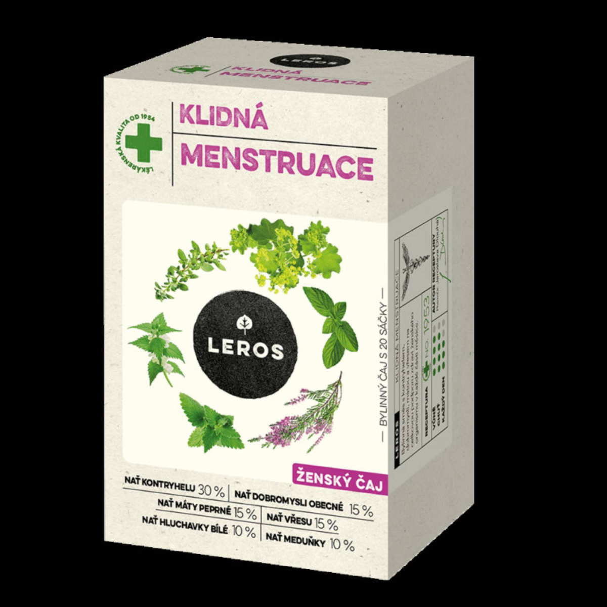 Leros Calm menstruation 20 x 1.5 g