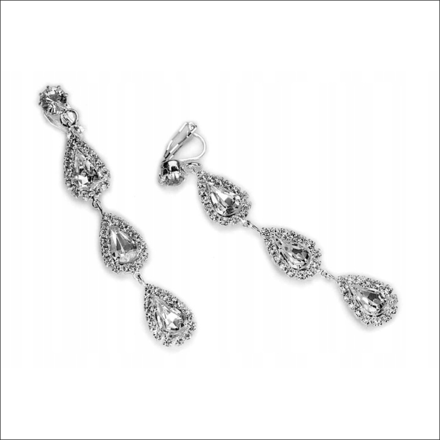 KiaraBijoux,Long Wedding Clip Earrings For Wedding Ear Silver Kiara Sexy Wedding 1 KiaraBijoux,Long Wedding Clip Earrings For Wedding Ear Silver Kiara Sexy Wedding