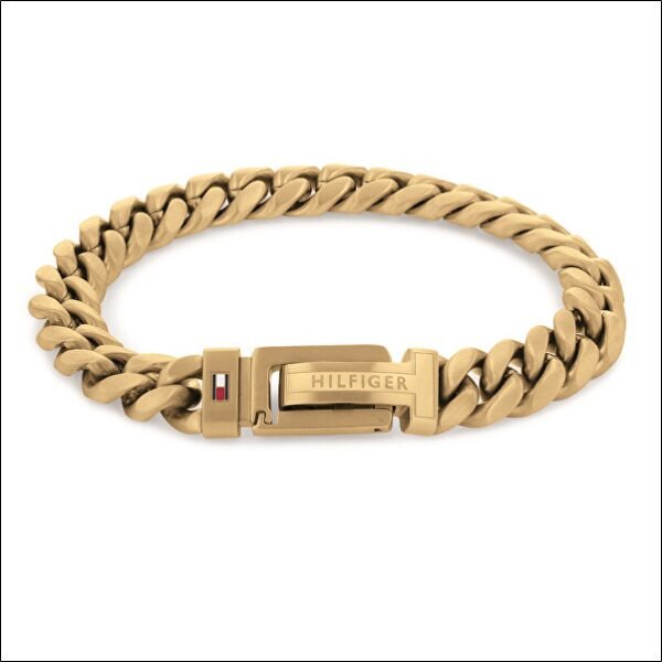 Luxury men's bracelet made of gold-plated steel 2790434;Bracelet de luxe pour hommes en acier plaqué or 2790434
