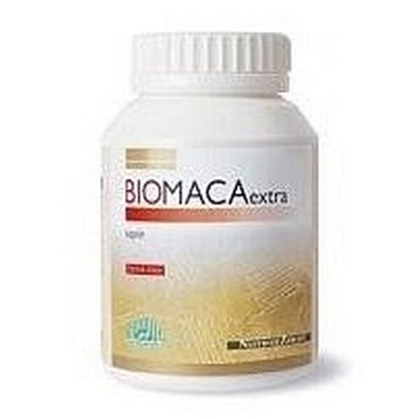 Maca Extra Organic 60g 120 capsules is a dietary supplement made from organic maca root, known for its potential to boost energy, improve stamina, and support hormonal balance.