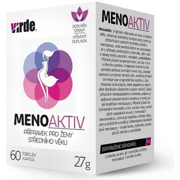 Menoactive Capsules 60 is a dietary supplement designed to support women's health during menopause.