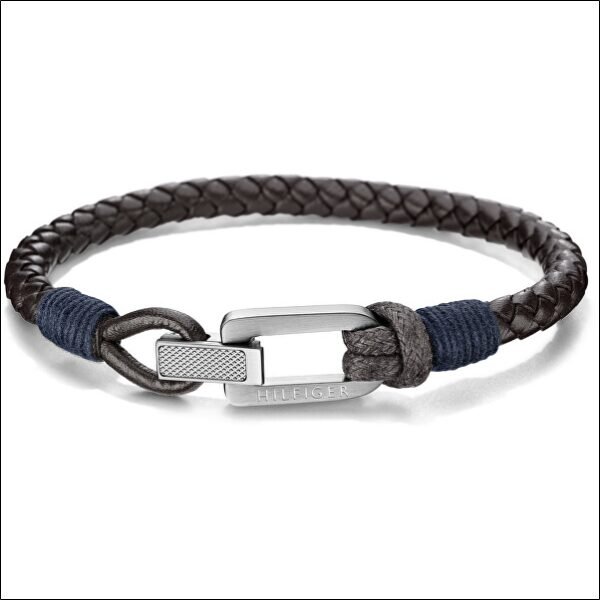 Men's leather bracelet TH2701011;Bracelet en cuir pour homme TH2701011