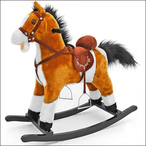 A unique rocking horse Mustang by Milly Mally. Created to meet the requirements of every fan of horse trips. All children love rocking on a horse... it reminds them of rocking in their mother's arms.