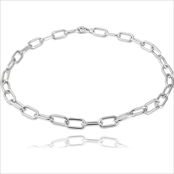 Minette;Minet Silver anklet in Italian style JMAS0177SB27;Minette