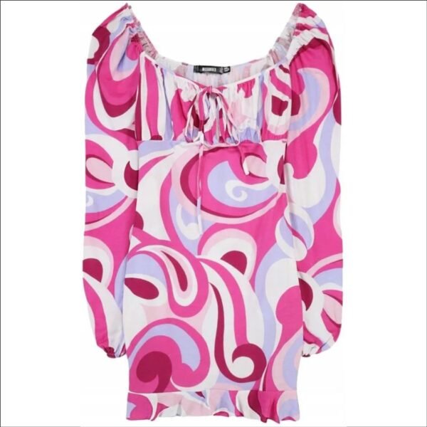Missguided Mini Dress Pattern Q73 Xxc__xxs
