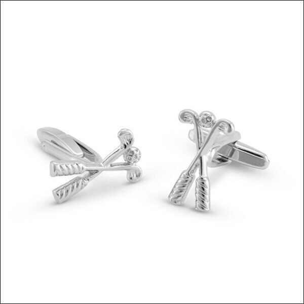 Modern golf club cufflinks KS-160;Boutons de manchette modernes de club de golf KS-160