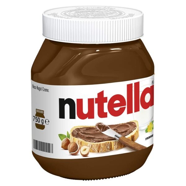 nutella Nut Nugat Cream Spread or Delicious Recipes - 1 x 750g