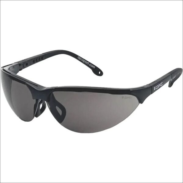 OPC Tactical Hawk Safety Glasses - Matt Black/Smoke