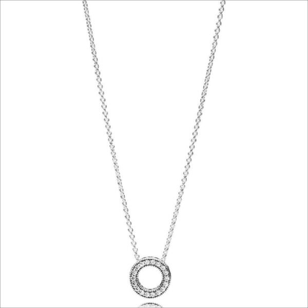 Pandora Stříbrný s třpytivým přívěskem 397436CZ-45;Pandora Silver with glittering pendant 397436CZ-45