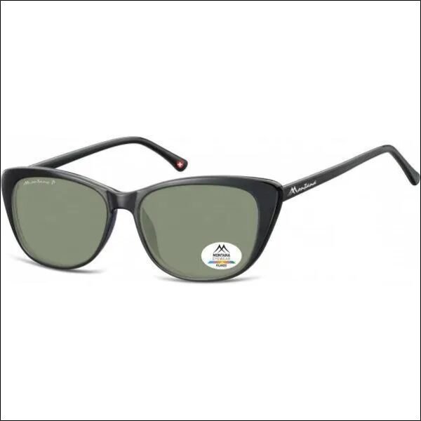 Polarized Cat Eye Sunglasses for Women Mp42a Black