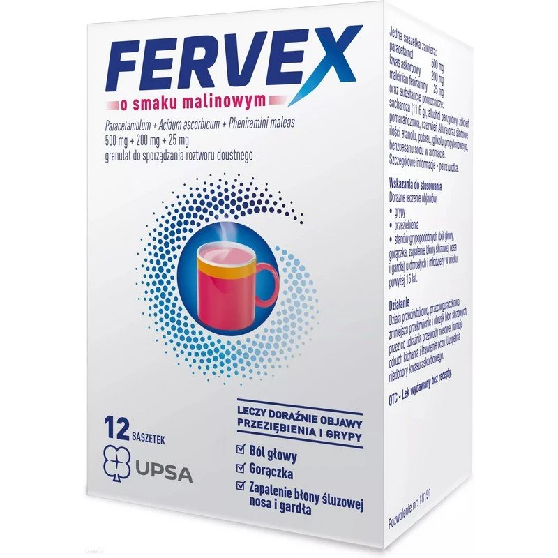 FERVEX granules for Oral Solution 12 sachets