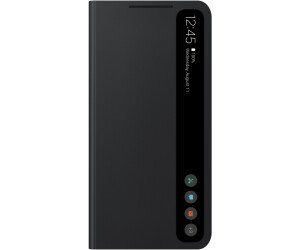 The Samsung Clear View Cover for Galaxy S21 FE offers a sleek, modern design with protective functionality.