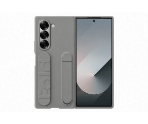 The Samsung Silicone Cover for Galaxy Z Fold6 offers soft, comfortable protection for your device.