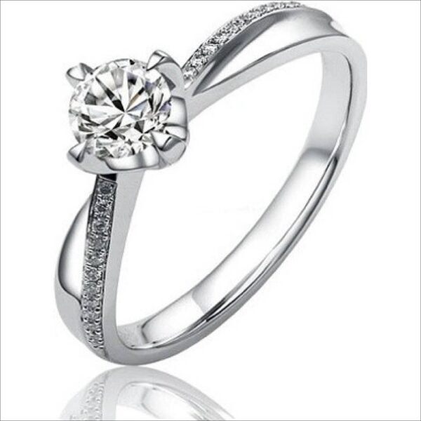SILVEGO stříbrný originální prsten se zirkony SHZR302;SILVEGO silver original ring with zircons SHZR302