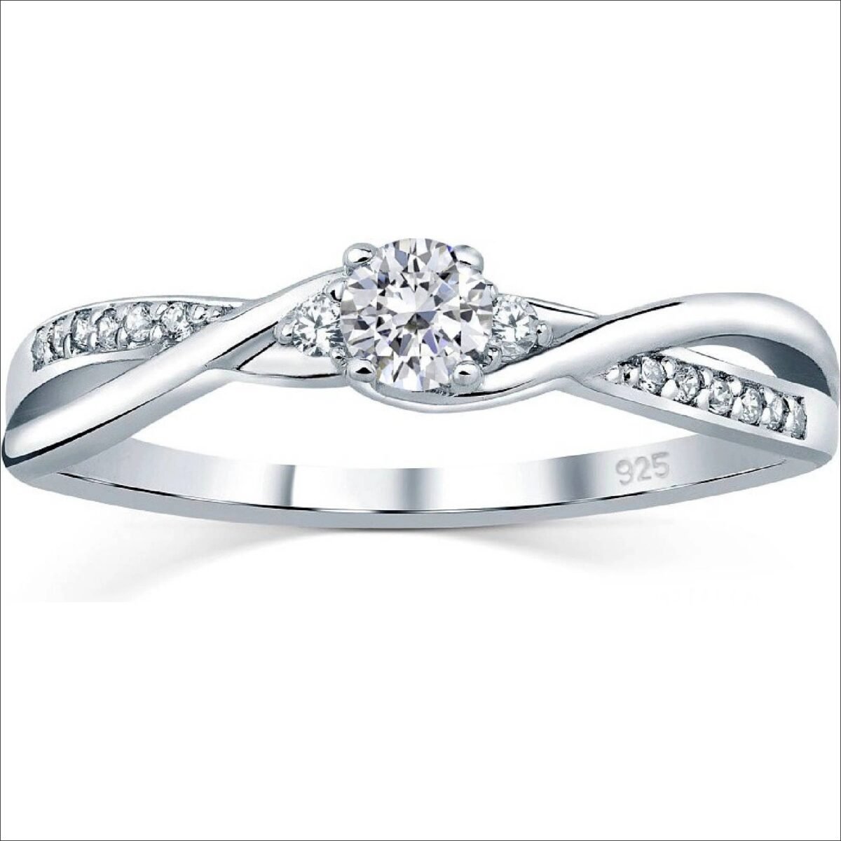 Silvego stříbrný prsten se Swarovski Zirconia FNJR085sw;Silvego silver ring with Swarovski Zirconia FNJR085sw