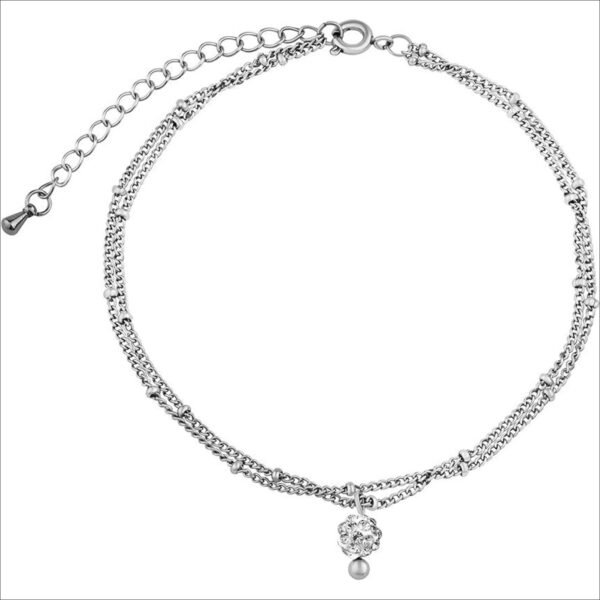 silvego;SILVEGO Steel anklet antonela KMM2269;silvego