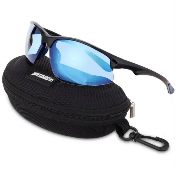 Speed ​​Sports Sunglasses Mirrored Zspd855 Black/Blue