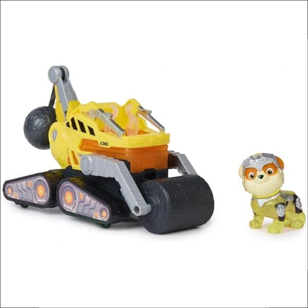 Get ready for exciting adventures in the comfort of your home with a new vehicle full of light and sound inspired by the movie "Paw Patrol: The Big Movie".