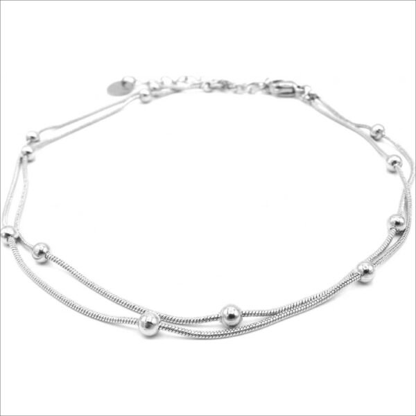 Steel Jewelry;Steel Jewelry Anklet NK220182;Steel Jewelry