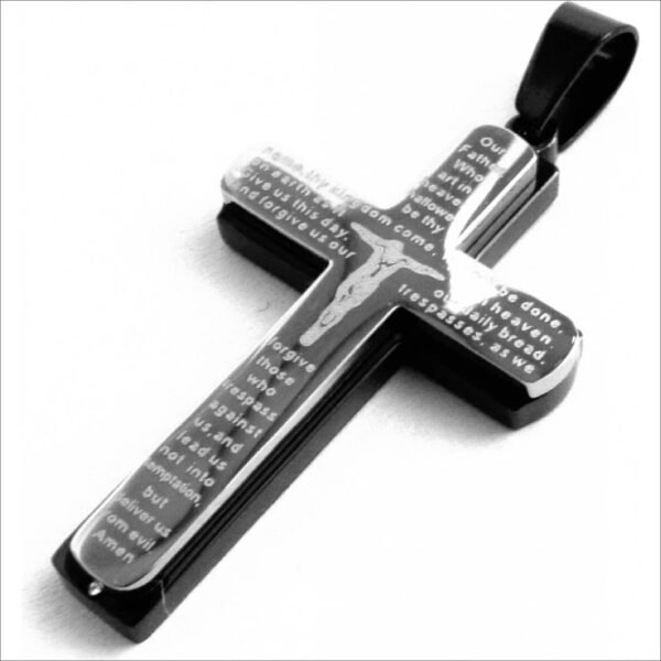 Steel Jewelry;Steel Jewelry Surgical Steel Cross Pendant PR090318;Steel Jewelry
