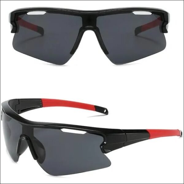 Stylion Sports Sunglasses With UV400 Filter Black/Red Svm-12