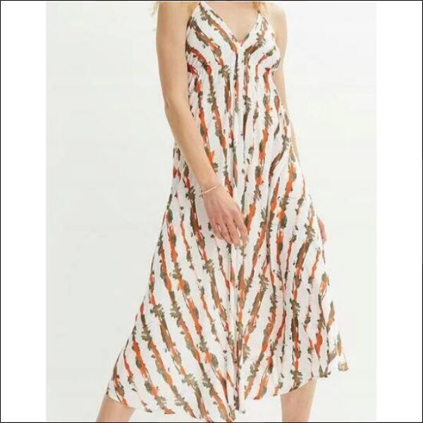 Summer Dress With Deep Back Cutout 44