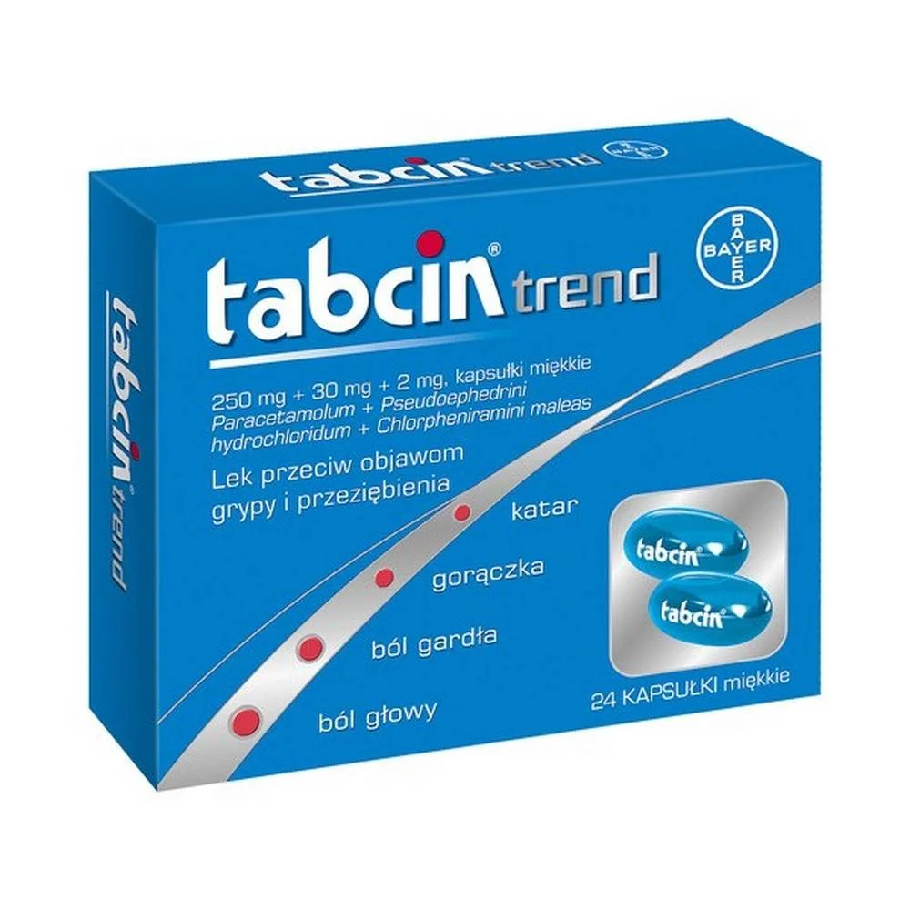 Tabcin Trend soft capsules 24 pcs.