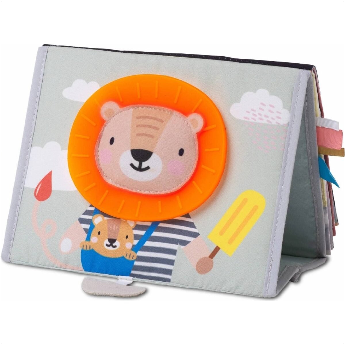 The contrasting book is exceptional in its design and is therefore an ideal gift for a newborn.