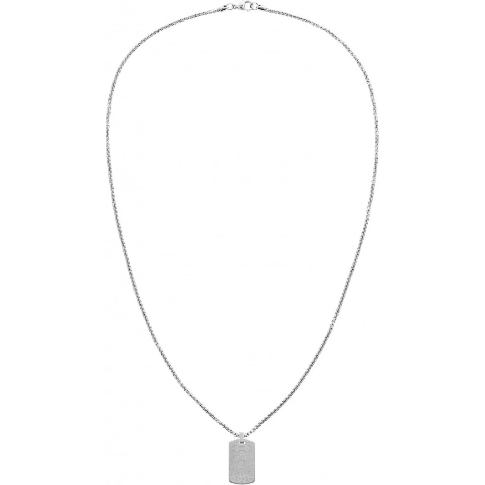 Tommy Hilfiger;Tommy Hilfiger Stylish steel with a dog tag pendant 2790359;Tommy Hilfiger 1 Tommy Hilfiger;Tommy Hilfiger Stylish steel with a dog tag pendant 2790359;Tommy Hilfiger