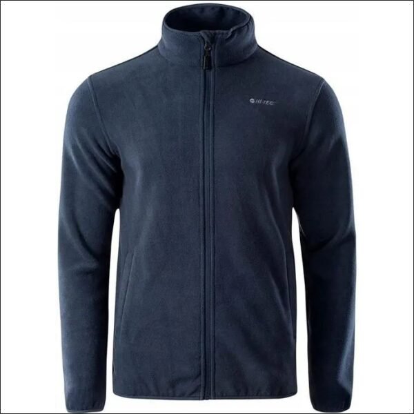Warm HI-TEC fleece fleece sweatshirt for men ZOE II navy blue L