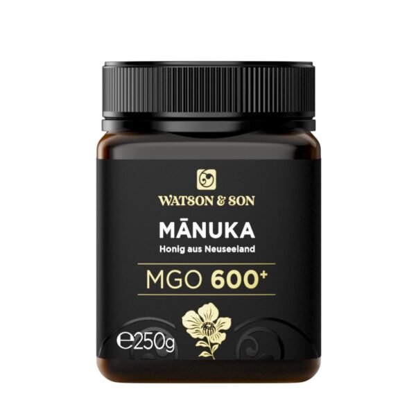 Watson & Son Manuka Honey MGO 600+ xx0g + Manuka Lozenges 20g MGO 400+ certified premium quality from New Zealand, lozenges. 250g