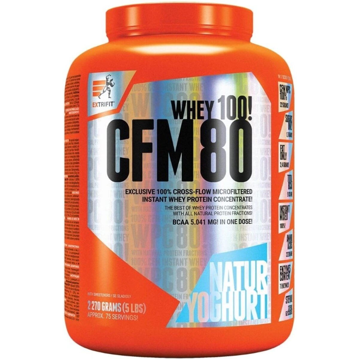 Extrifit CFM Instant Whey 80 1000 g , white yogurt