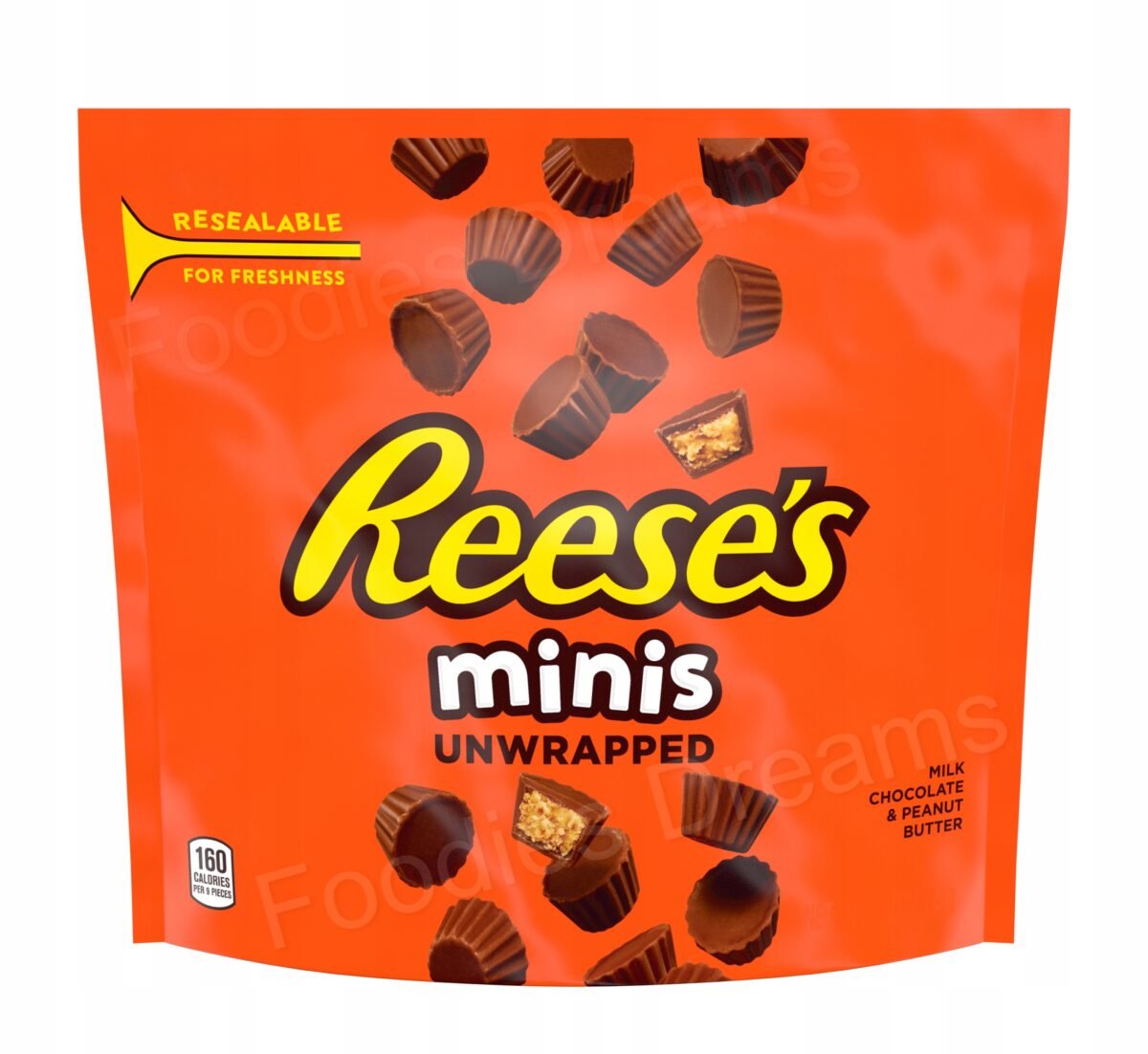 Chocolates with Peanut Butter Reese's Minis Unwrapped 90g USA