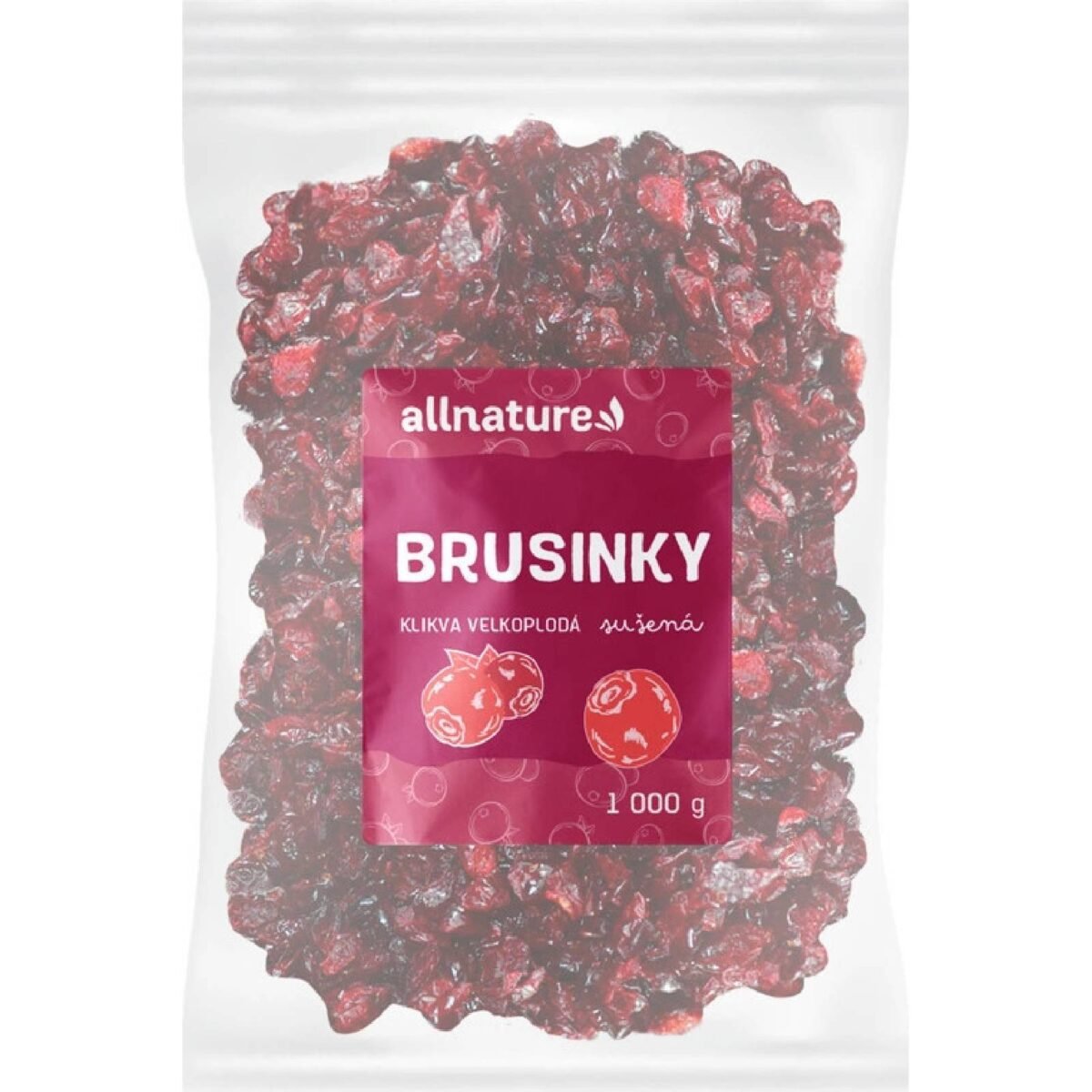 Allnature Dried Cranberries 1 kg