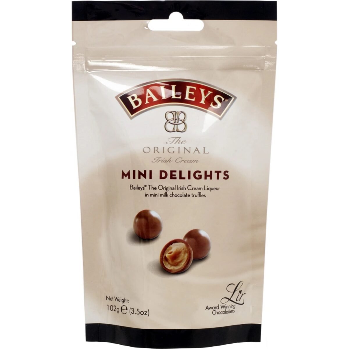 Baileys Mini Delights 102 g is a luxurious assortment of mini chocolates filled with the smooth and creamy taste of Baileys Irish Cream.