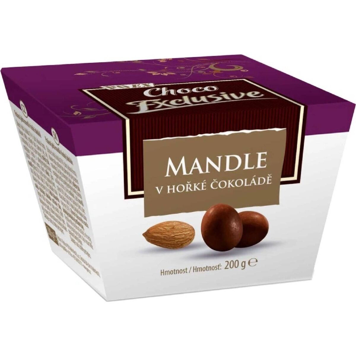 choco exclusive almonds in dark chocolate 700 g