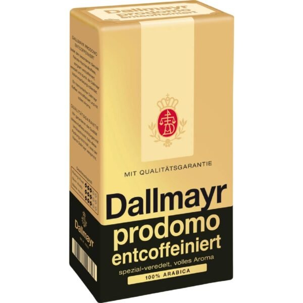dallmayr prodomo without caffeine grinds 05 kg