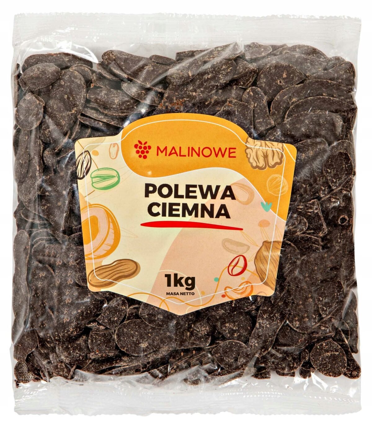 dark icing 1kg decorative chocolate like natural perfect
