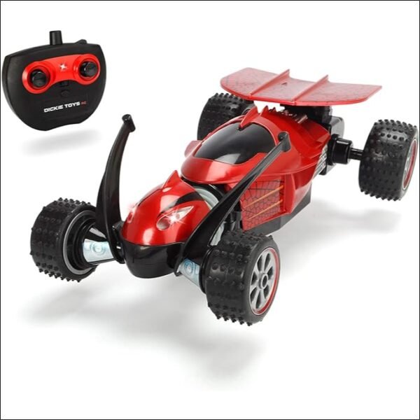 The 28cm high RC Mantiz can be controlled with the included 2-channel radio remote control with the latest 2, 4GHz technology.