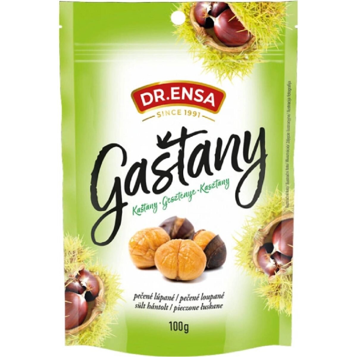 dr ensa roasted peeled chestnuts 100 g