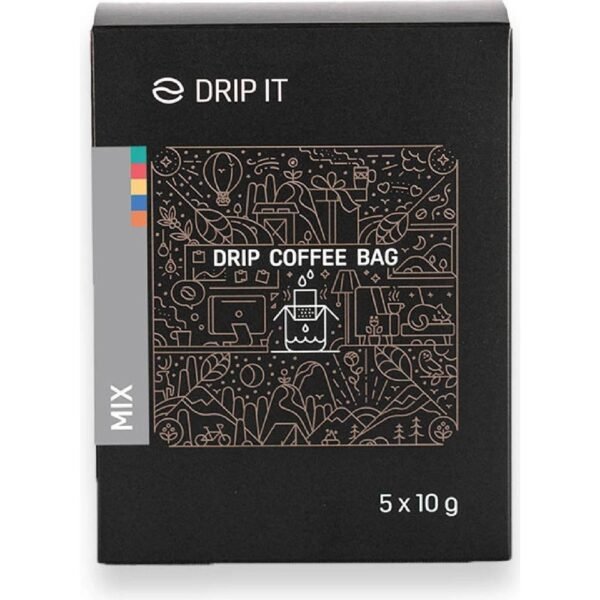 drip it filter coffee tasting pack 5 x 10 g