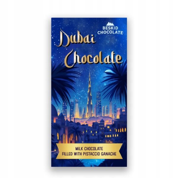 dubai chocolate with pistachios dubai chocolate