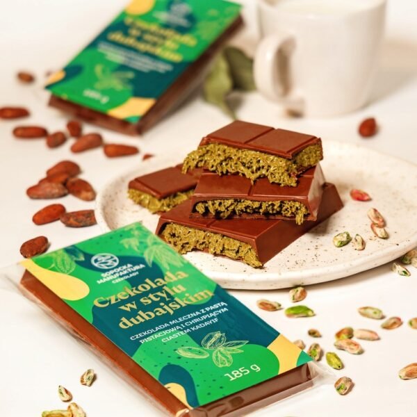 dubai style chocolate 185g dubai chocolate pistachio manufactory