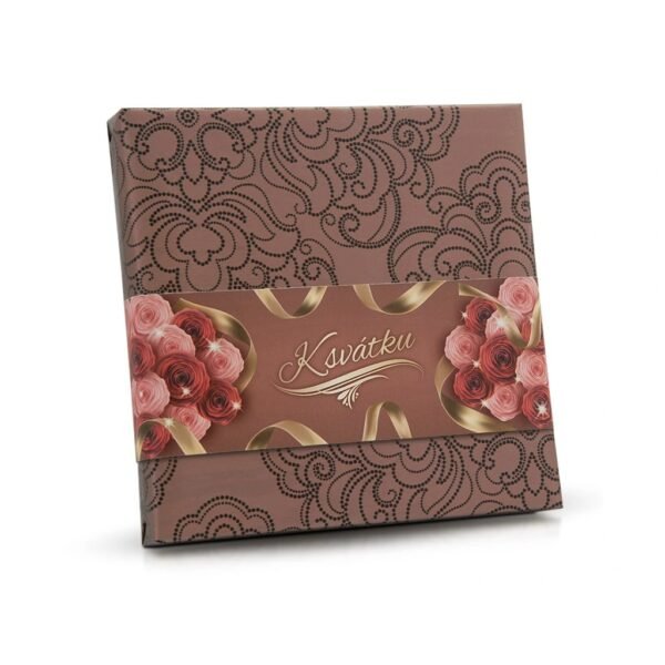 Belgian Pralines with Tiramisu Filling, Raspberry 200 g (Brown) are a luxurious selection of pralines filled with rich tiramisu cream and a hint of tangy raspberry.