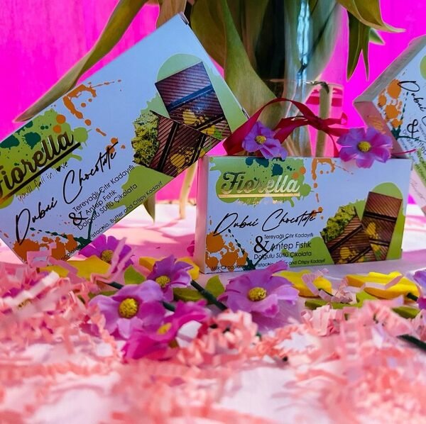 gift for birthday dubai chocolate fiorella 2x200g