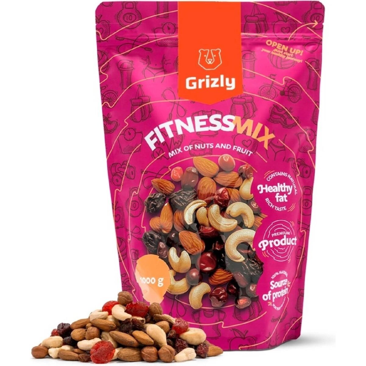 grizly fitness mix 1 kg