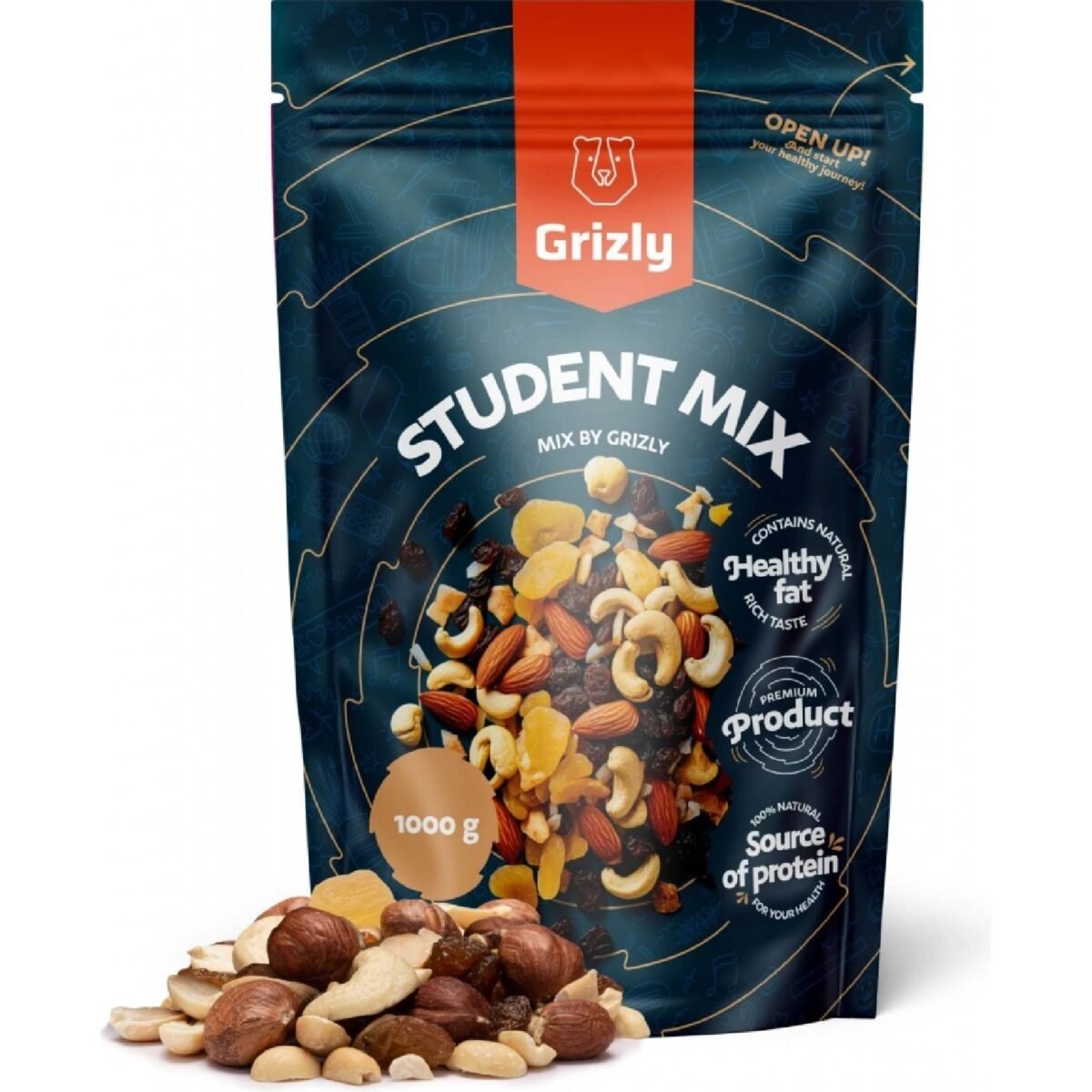 grizly student mix 1 kg