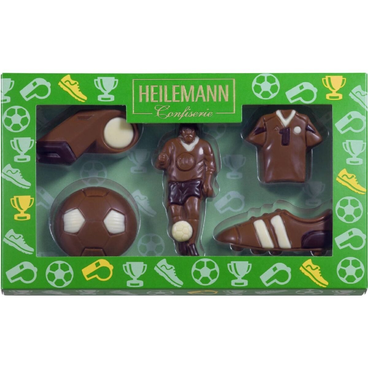 heilemann chocolate set football 100 g