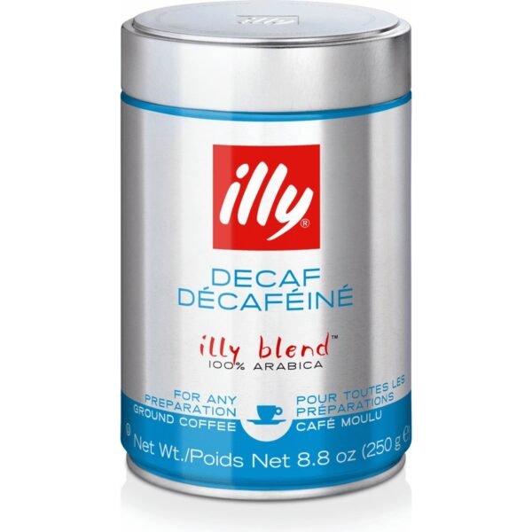 illy decaf ground decaffeinated 250 g