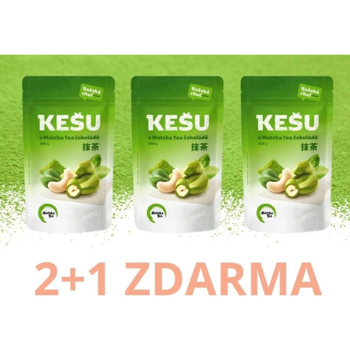 kyosun cashews in matcha tea chocolate 100 g